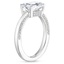 Platinum Maeve Diamond Ring, smallside view