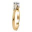 The Rella Ring, smalltop view on a hand