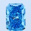 1.55 Ct. Fancy Vivid Blue Radiant Lab Grown Diamond