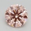 3.00 Ct. Fancy Intense Pink Round Lab Grown Diamond
