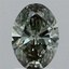 1.85 Ct. Fancy Intense Green Oval Lab Grown Diamond
