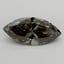 11.03 Ct. Fancy Deep Green Marquise Lab Grown Diamond