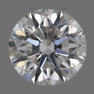 Round diamond — real photo