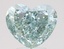 4.85 Ct. Fancy Light Green Heart Lab Grown Diamond