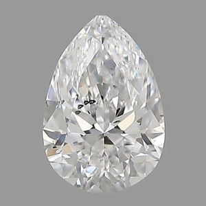 Pear diamond — real photo
