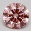 2.22 Ct. Fancy Intense Pink Round Lab Grown Diamond