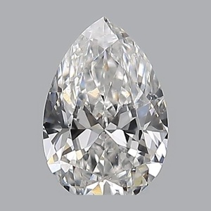 Pear diamond — real photo