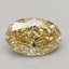 1.37 Ct. Fancy Intense Yellow Oval Lab Grown Diamond