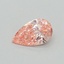 0.31 Ct. Fancy Vivid Pink Pear Lab Grown Diamond