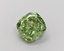 1.45 Ct. Fancy Vivid  Green Cushion Lab Grown Diamond