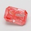 1.07 Ct. Fancy Vivid Pink Radiant Lab Grown Diamond