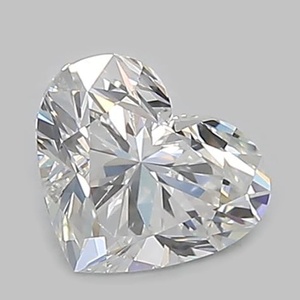Heart diamond — real photo