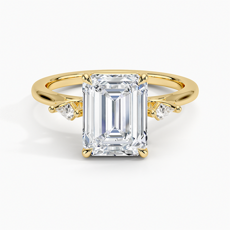 Petite Cometa Perfect Fit Three Stone Diamond Ring