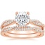 14KR Moissanite Petite Luxe Twisted Vine Bridal Set (1/2 ct. tw.), smalltop view