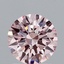 1.53 Ct. Fancy Intense Pink Round Lab Grown Diamond