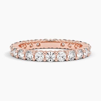 Eternity Diamond Ring (1 1/3 ct. tw.) in 14K Rose Gold