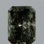 3.02 Ct. Fancy Vivid Green Radiant Lab Grown Diamond
