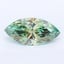 1.59 Ct. Fancy Vivid Green Marquise Lab Grown Diamond