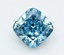 2.61 Ct. Fancy Vivid  Blue Cushion Lab Grown Diamond