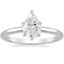 Platinum Esme 1.8mm Ring, smalltop view
