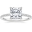 Platinum Perfect Fit Three-Quarter Diamond Ring (1/4 ct. tw.), smalltop view