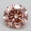 3.00 Ct. Fancy Intense Pink Round Lab Grown Diamond