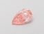 0.46 Ct. Fancy Intense  Pink Pear Lab Grown Diamond