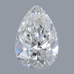 Pear diamond — real photo