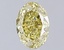 1.1 Ct. Fancy Intense  Yellow Oval Lab Grown Diamond