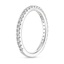 18K White Gold Bliss Three-Quarter Coverage Diamond Ring (1/3 ct. tw.), smallside view