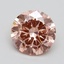 2.00 Ct. Fancy Intense Pink Round Lab Grown Diamond