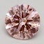 2.50 Ct. Fancy Intense Pink Round Lab Grown Diamond