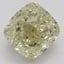 4.07 Ct. Fancy Brownish Yellow Cushion Diamond