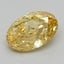 2.34 Ct. Fancy Vivid  Yellow Oval Lab Grown Diamond