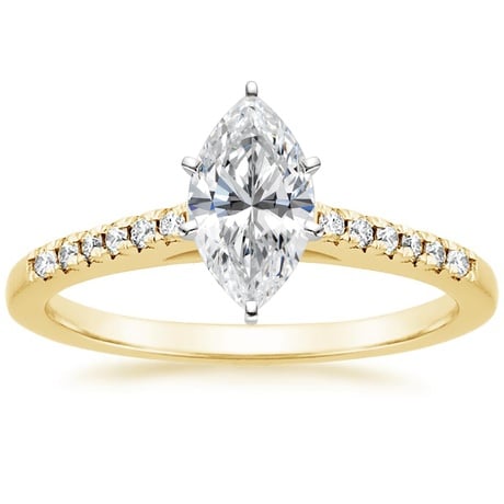 18K Yellow Gold Sonora Diamond Bridal Set (1/4 ct. tw.)