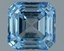 1.01 Ct. Fancy Vivid  Blue Asscher Lab Grown Diamond
