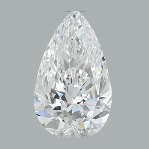 Pear diamond — real photo