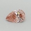 0.30 Ct. Fancy Vivid Pink Pear Lab Grown Diamond