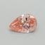 0.31 Ct. Fancy Vivid Pink Pear Lab Grown Diamond