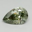 1.60 Ct. Fancy Vivid Green Pear Lab Grown Diamond