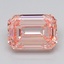 5.03 Ct. Fancy Intense  Pink Emerald Lab Grown Diamond