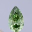 5.55 Ct. Fancy Vivid  Green Pear Lab Grown Diamond
