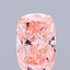 0.84 Ct. Fancy Vivid  Pink Cushion Lab Grown Diamond