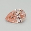 0.40 Ct. Fancy Vivid Pink Pear Lab Grown Diamond