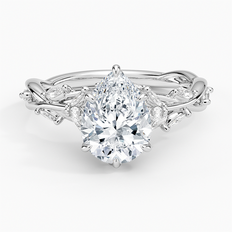 18K White Gold Secret Garden Diamond Ring (1/2 ct. tw.)