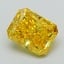 2.07 Ct. Fancy Vivid Yellow Radiant Lab Grown Diamond
