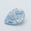 1.06 Ct. Fancy Intense  Blue Pear Lab Grown Diamond