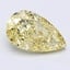 2.55 Ct. Fancy Intense  Yellow Pear Lab Grown Diamond