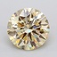 3.09 Ct. Fancy Light  Yellow Round Lab Grown Diamond