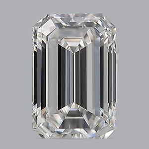 Emerald diamond — real photo